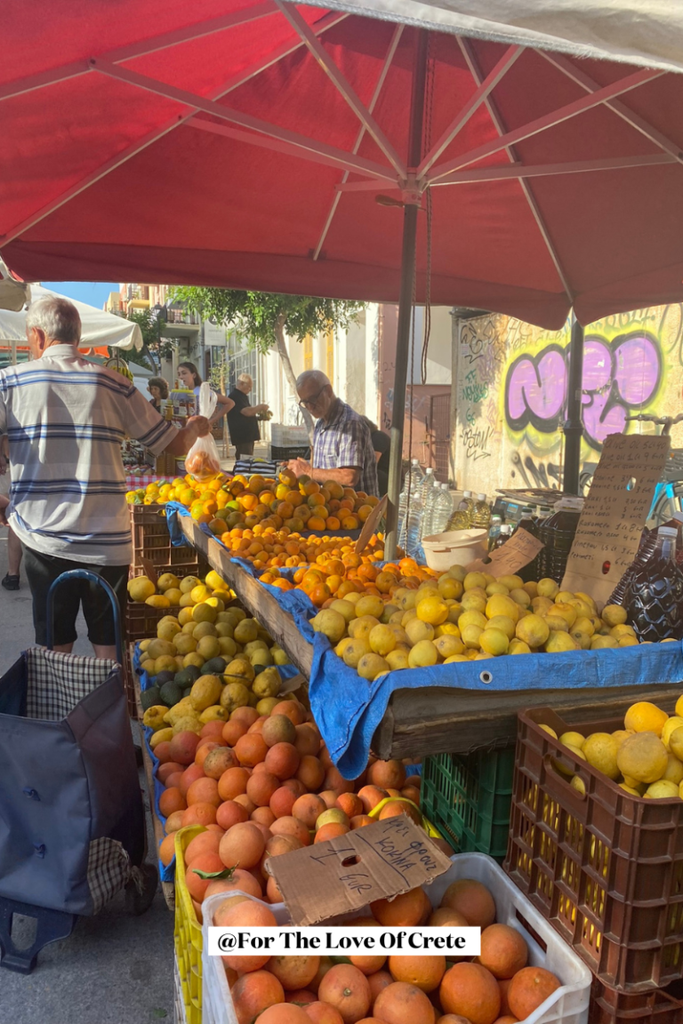 The Heart of Crete: A Journey Through Chania's Traditional Market - For ...