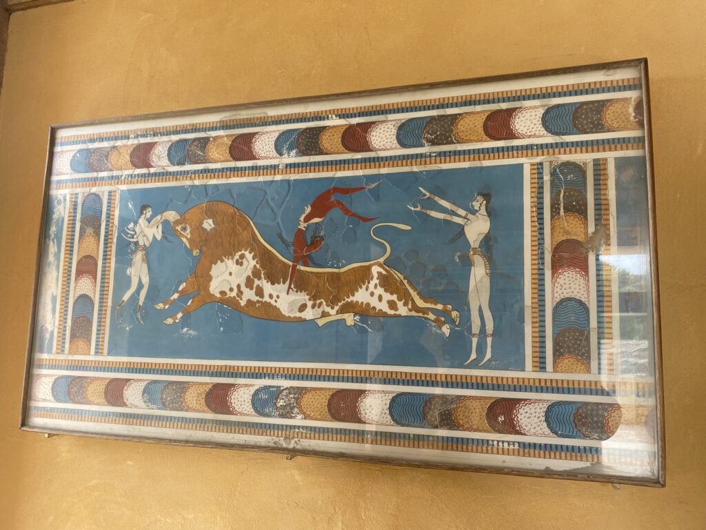 Knossos Palace and Minoan Mythology