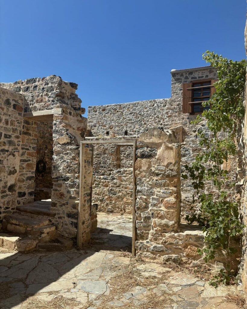 Spinalonga Island, Crete, Greece. 