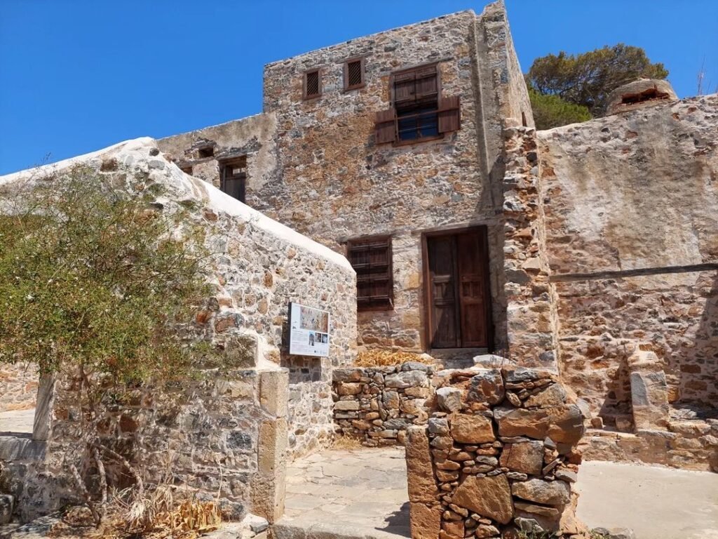  Europe's last leper colony on Spinalonga Island. 