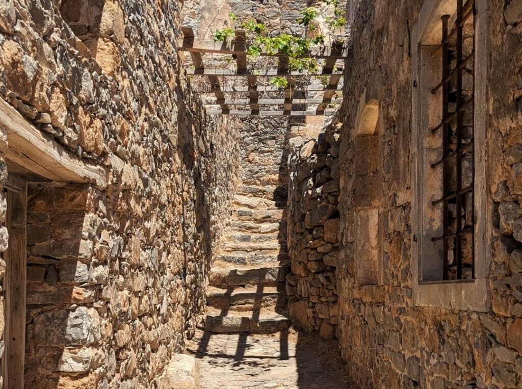 Spinalonga Island, Elounda, Lasithi, Crete, Greece.