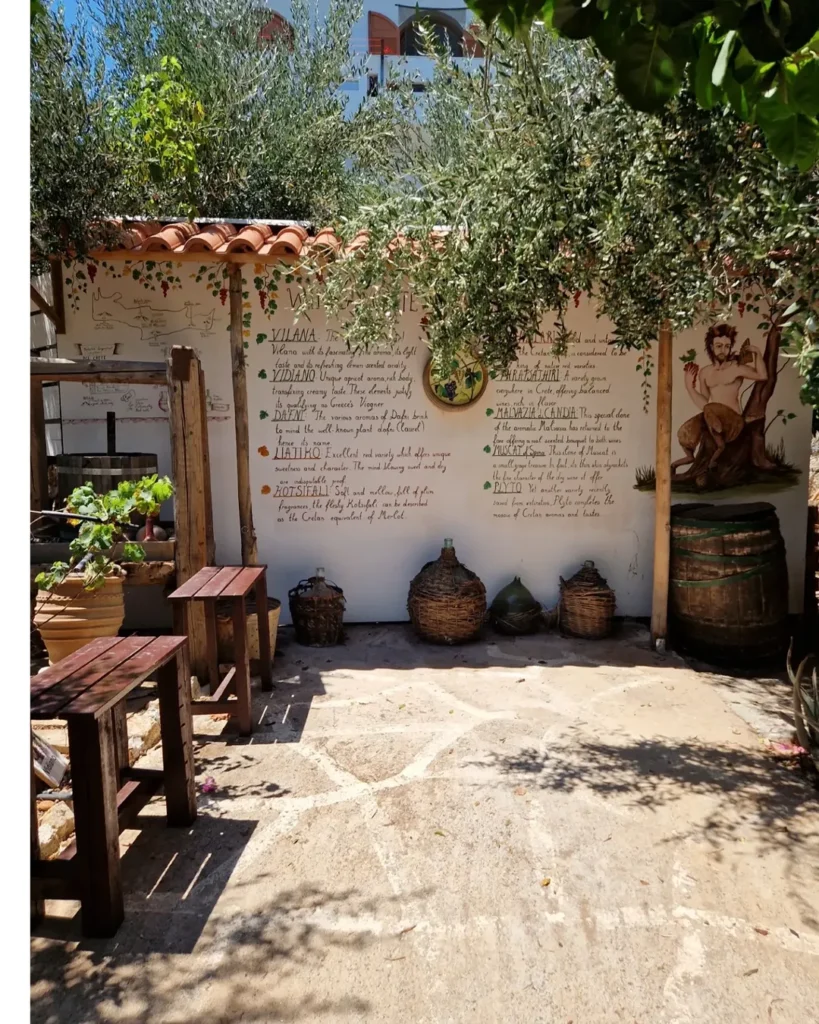 Cretan Olive Oil Farm at Agios Nikolaos. 