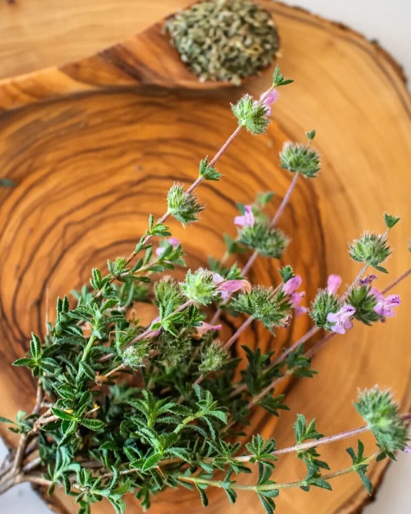 Cretan thyme, cretan herbs.