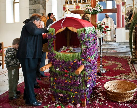 Epitaphios of Marmaketo's Saint John the Theologian church.