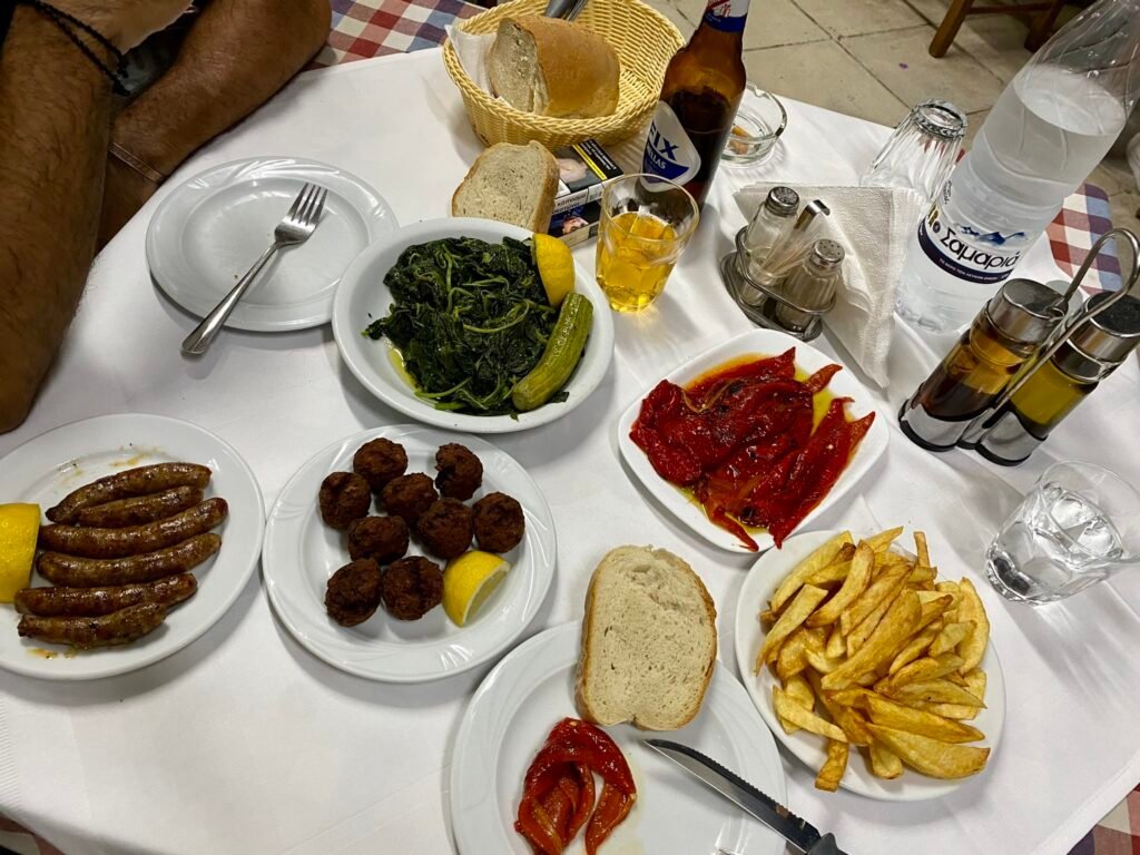 Psitopolio Apokoronas (grillhouse), Apokoronou Street, Chania, Crete. 