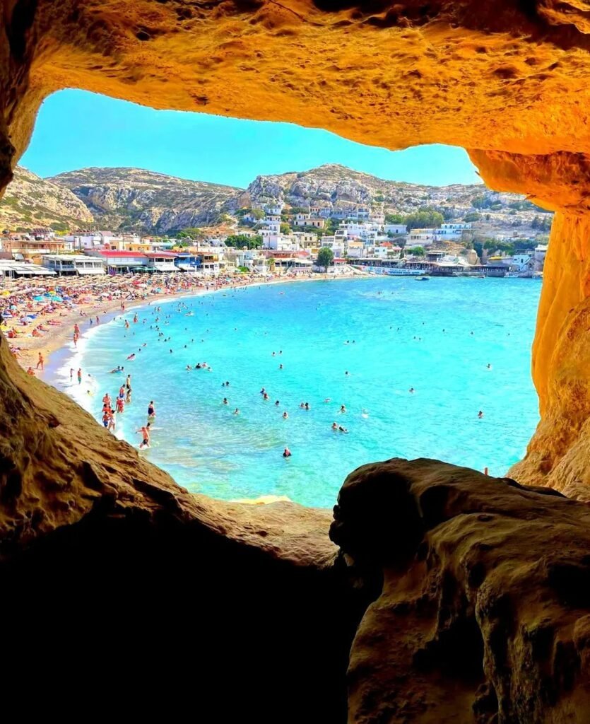 Matala Beach and Caves