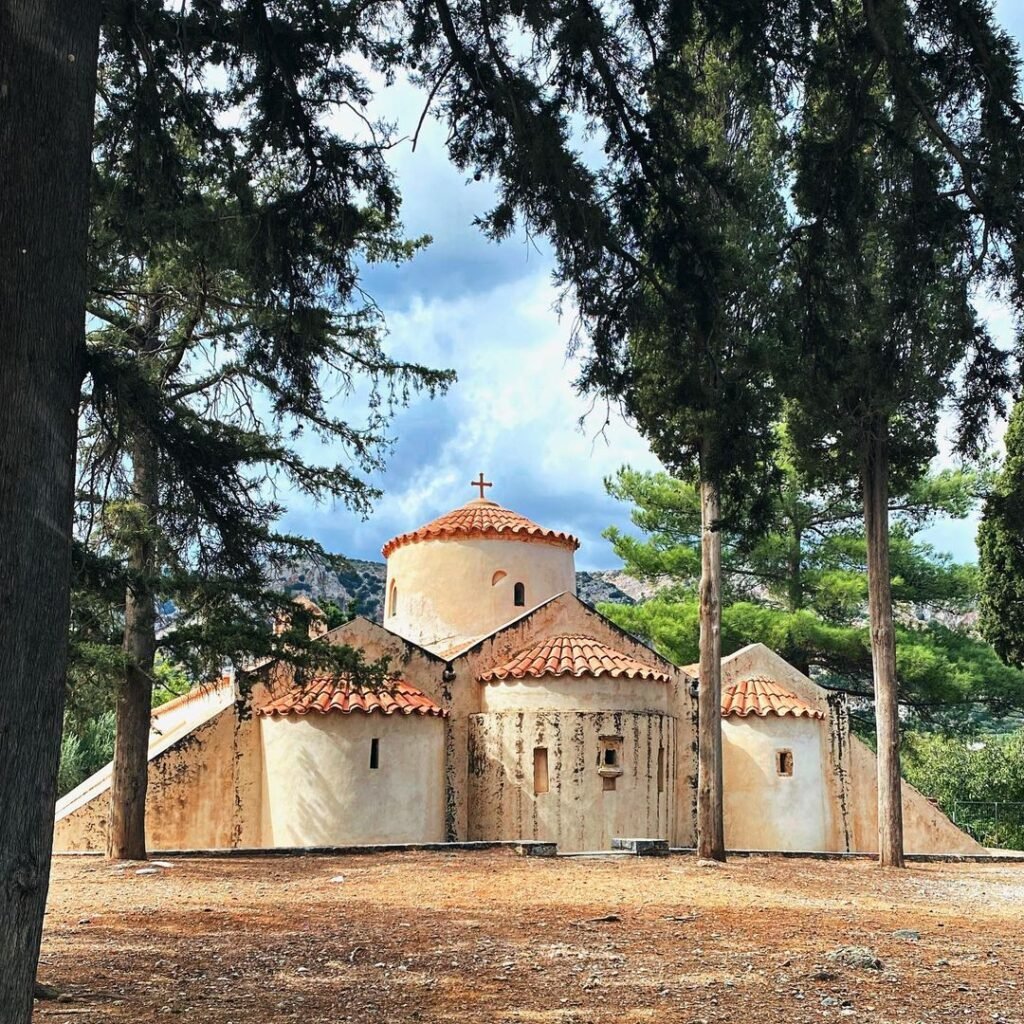 Panagia Kera 13th century Byzantine era church in Kritsa