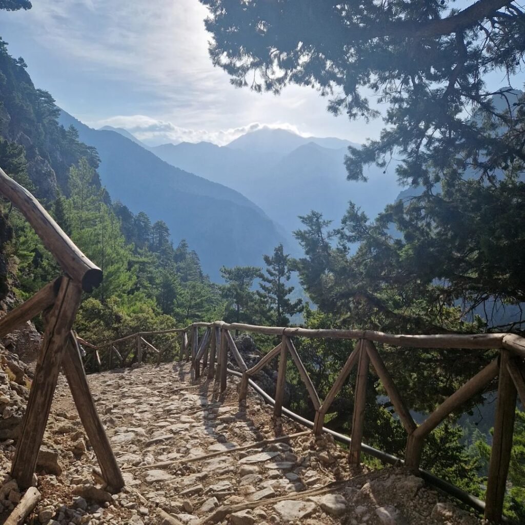 Samaria Gorge, Crete.