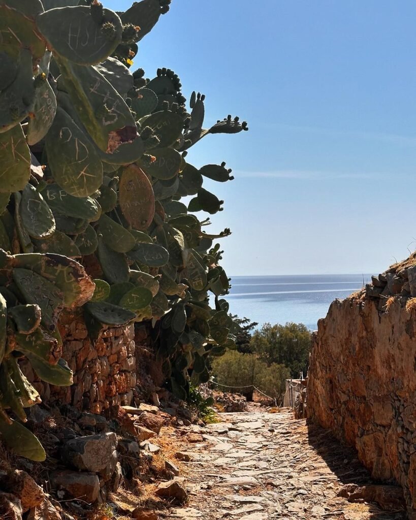 Exploring Spinalonga Island, Crete, Greece. 