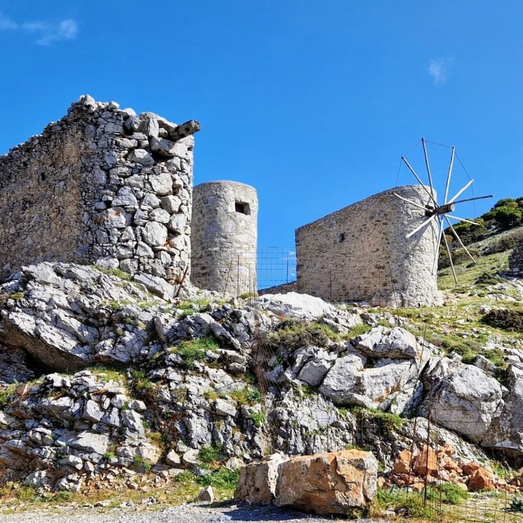 Windmills in Tzermiado