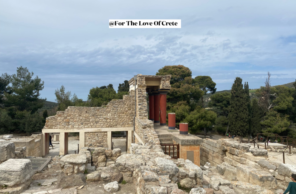 Knossos Palace in Crete