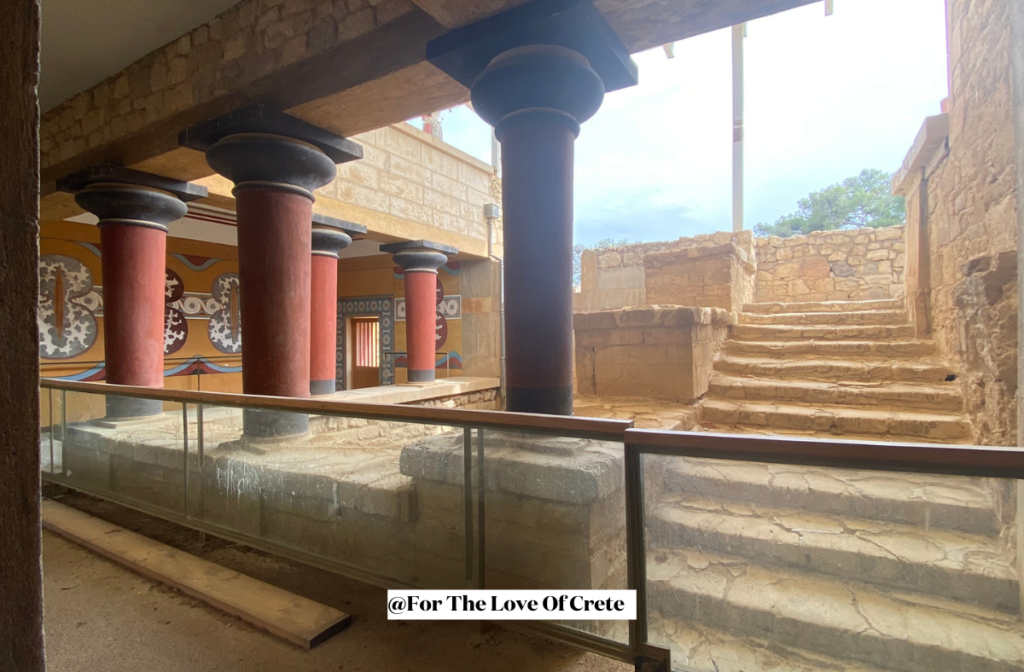 Knossos Palace, Heraklion, Crete.