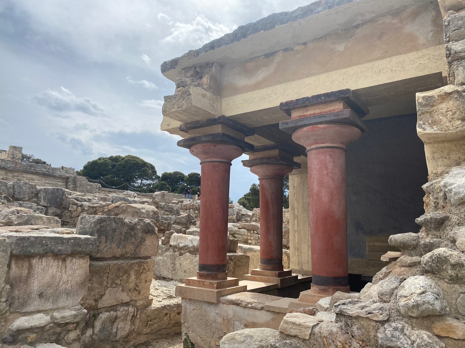 Knossos Palace in Crete