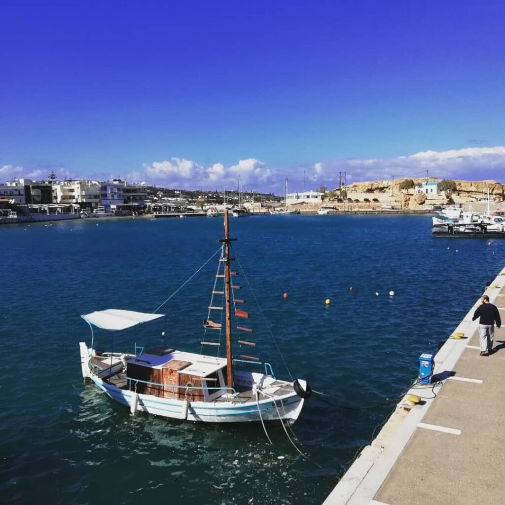 Hersonissos in Winter. 