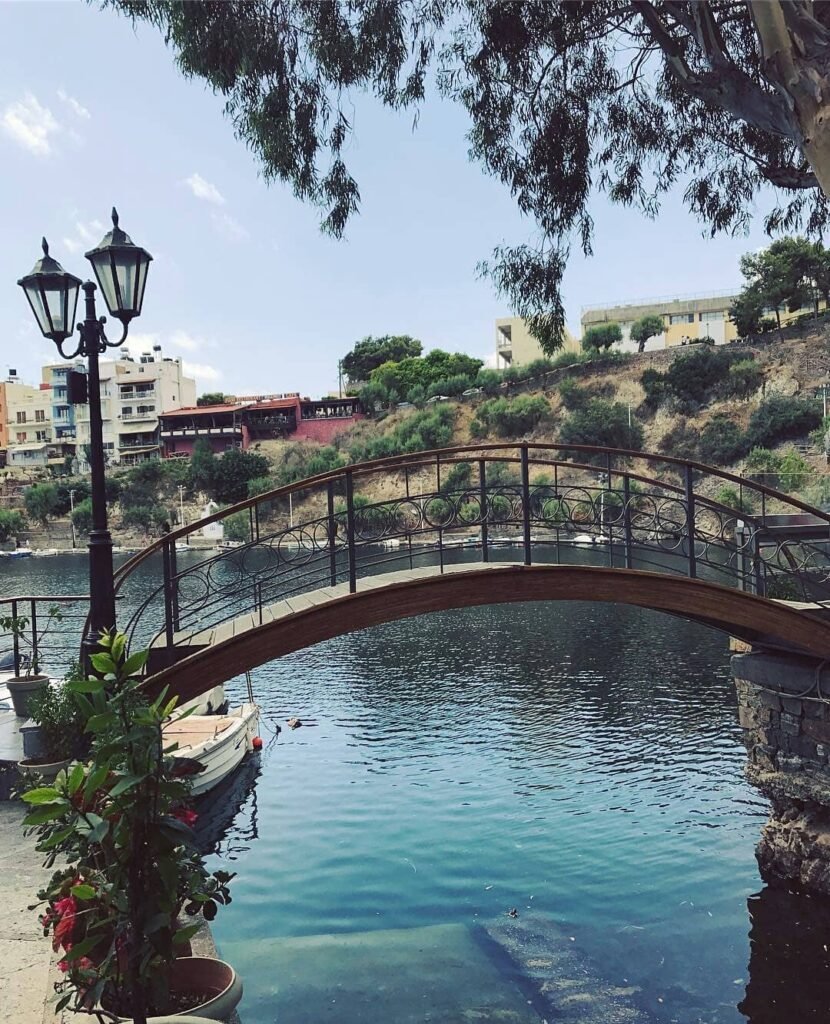 Lake Voulismeni, Agios Nikolaos. 