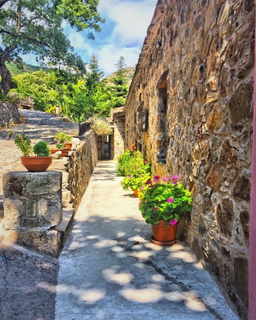 The serene beauty of Milia, a hidden gem in Crete where tradition and nature live in perfect harmony. 