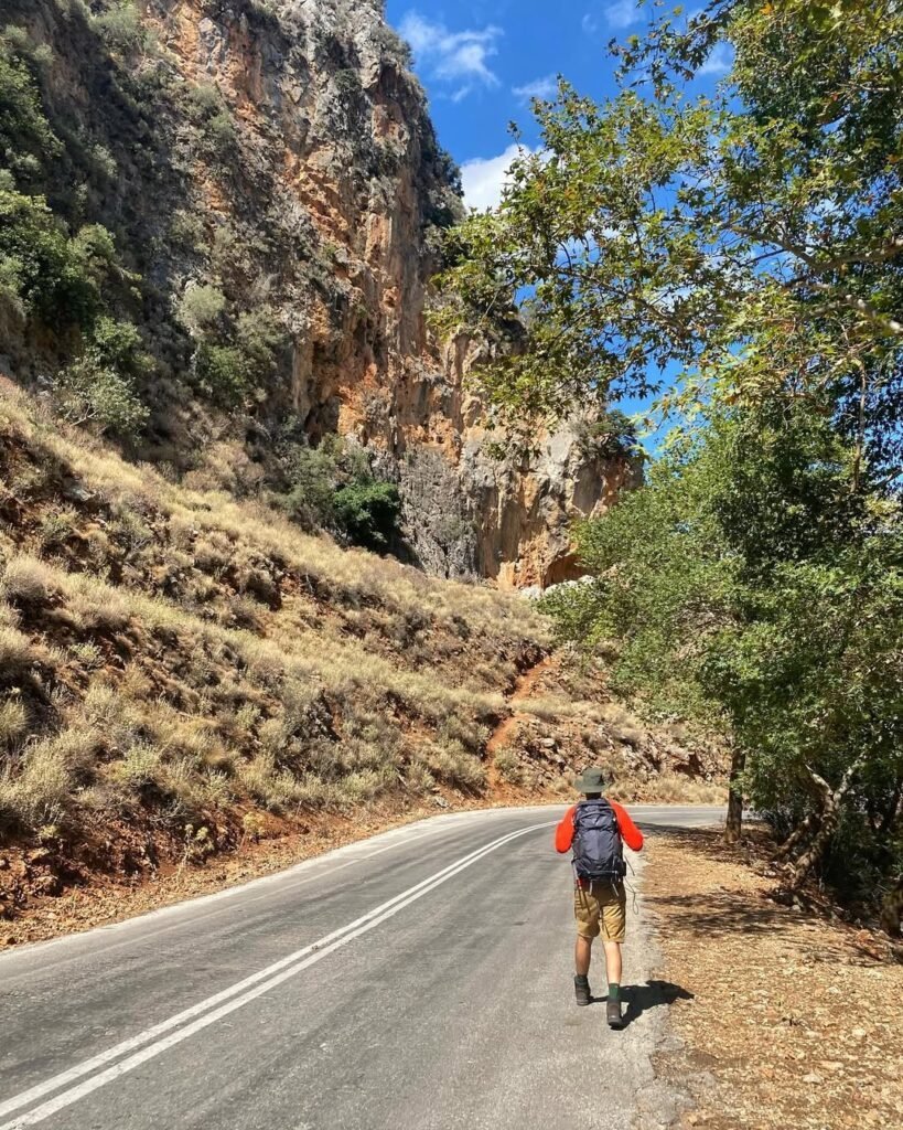 Therisso Gorge, Chania, Crete, Greece.