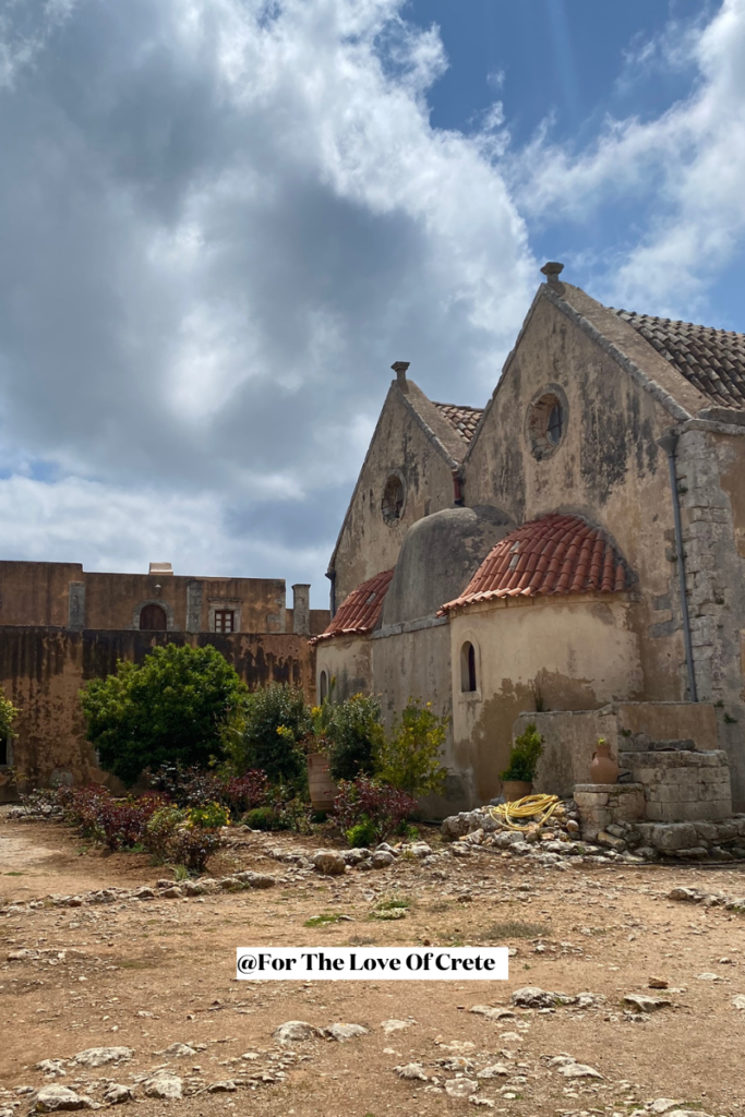 Arkadi Monastery in Rethymno, Crete, Greece