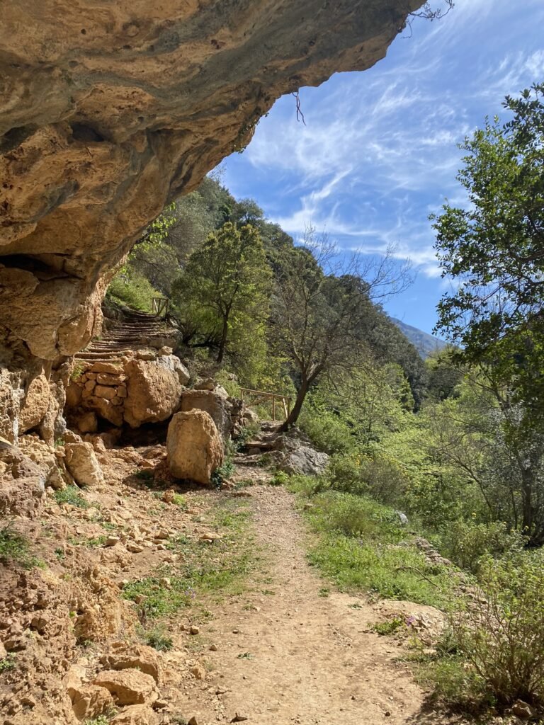 Patsos Gorge, also known as Agios Antonios Gorge, in Rethymno, Crete.