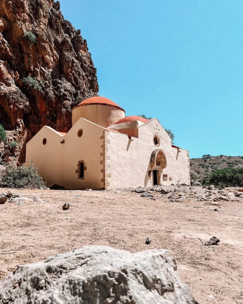 Church at Agiofarago Gorge, Crete.