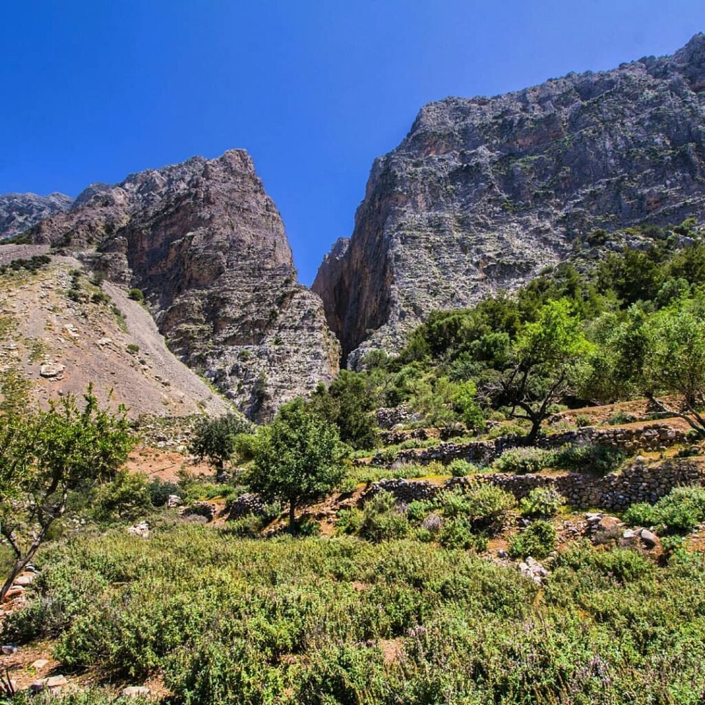 Ha Gorge is one of the most technically challenging descents among the gorges in Crete.