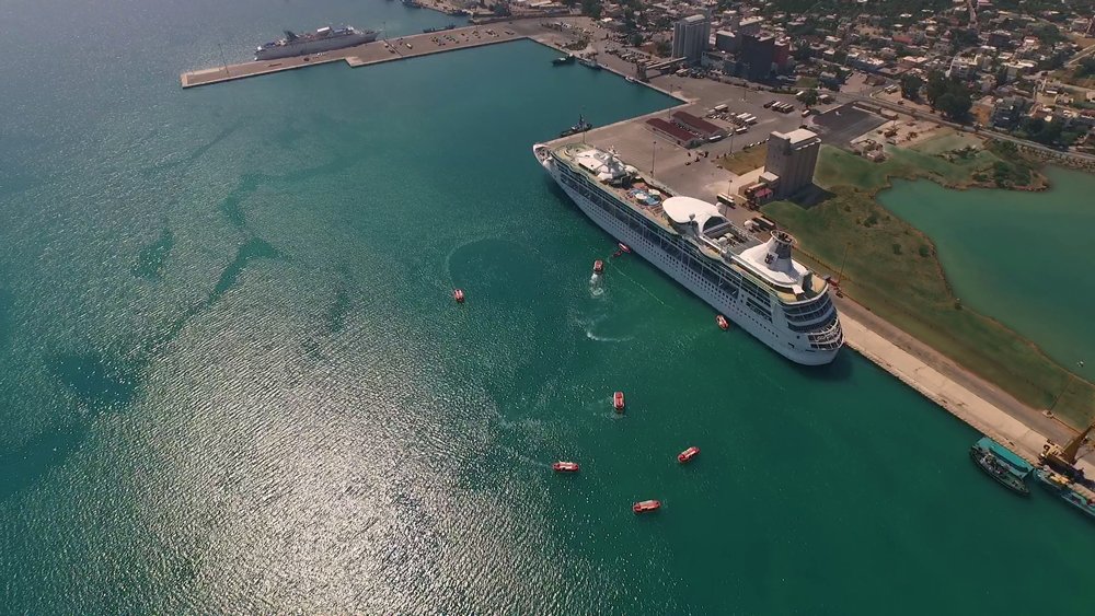 Souda Cruise Terminal, Chania, Crete.
