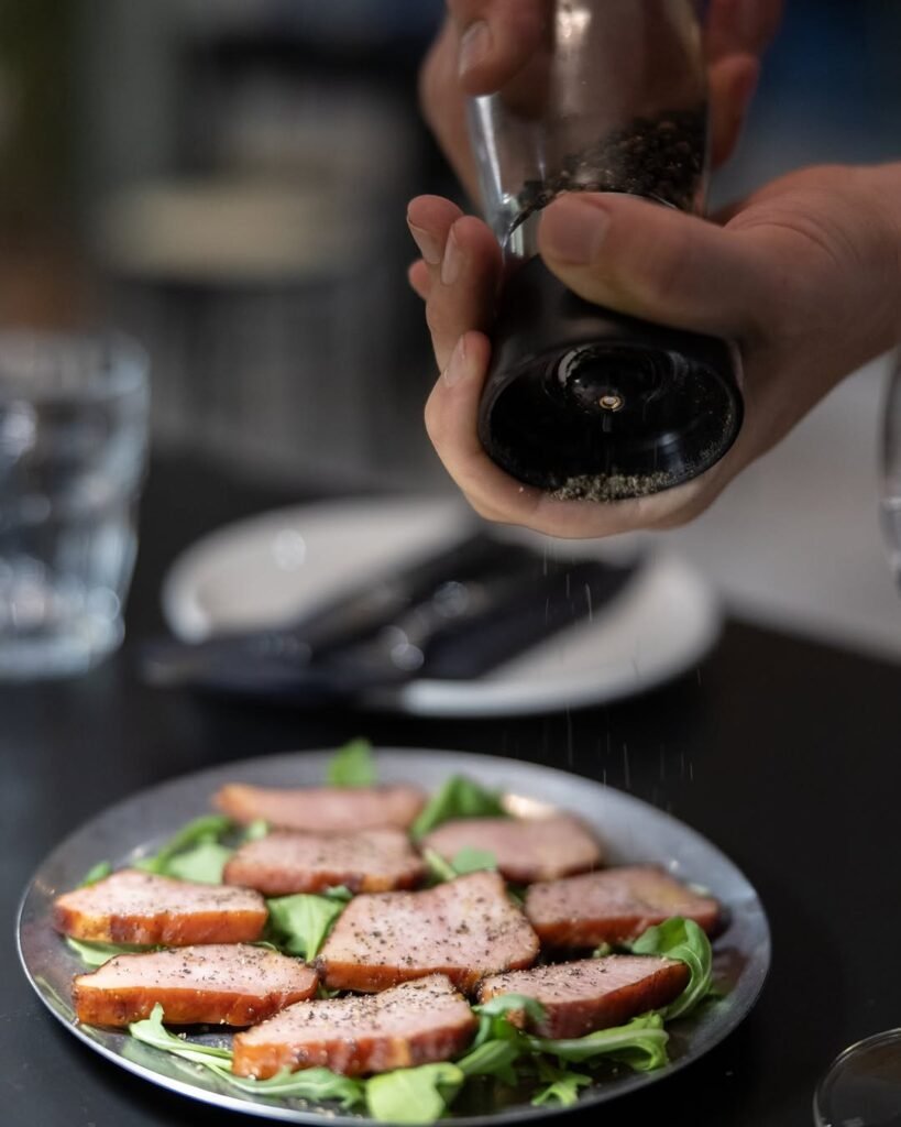 Smoky, aromatic, and deeply flavorful, apaki is a traditional Cretan smoked pork delicacy, marinated in vinegar and local herbs before being slow-smoked to perfection. 