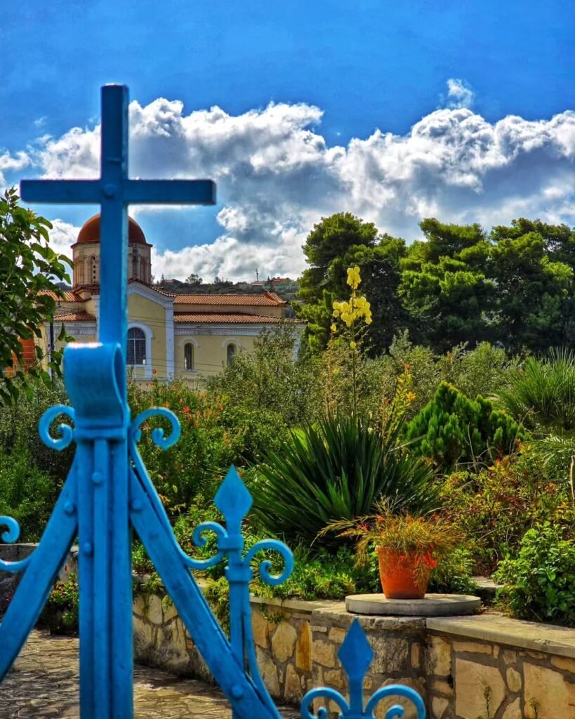 In Crete, the conservative nature of Cretan culture is reflected not only in values but also in respectful attire, especially near churches and monasteries.