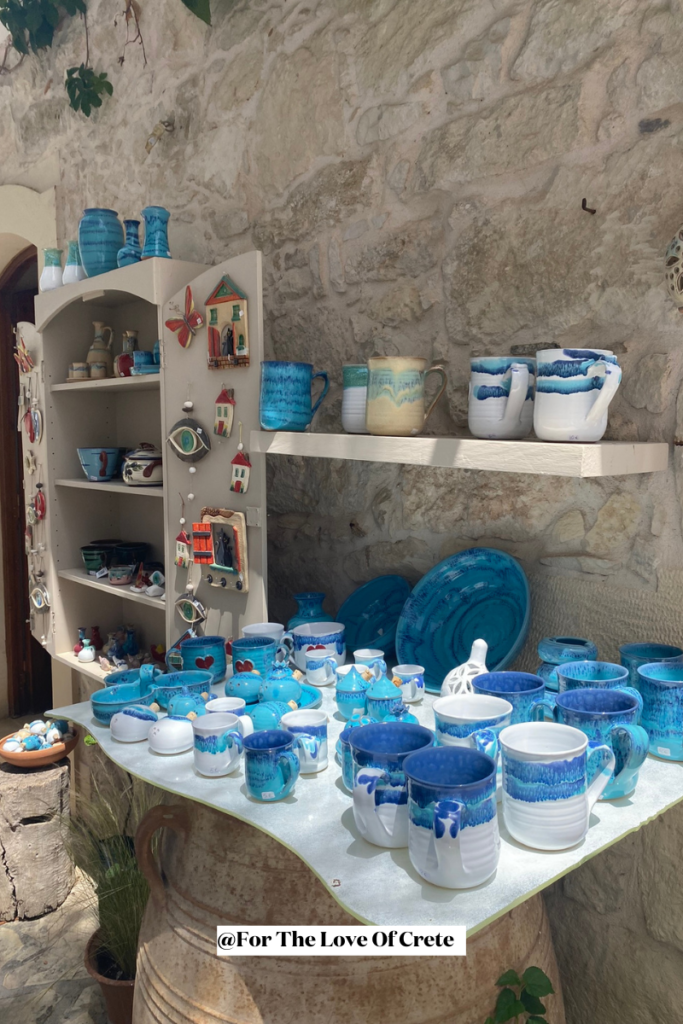 Sun-kissed ceramics from Margarites—one of the island’s most famous pottery villages and a hub for Cretan crafts. 