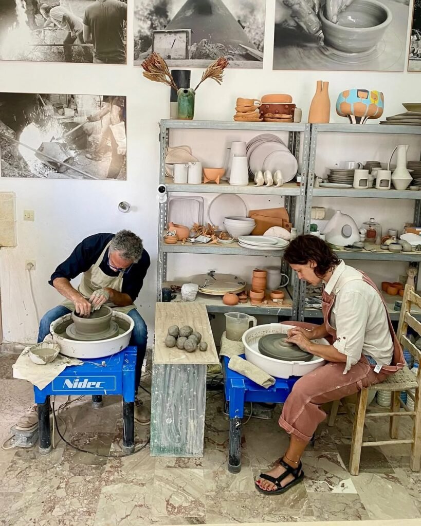Hands in clay, stories in motion—at Ea Ceramic Studio in Margarites, tradition and creativity meet at the wheel.