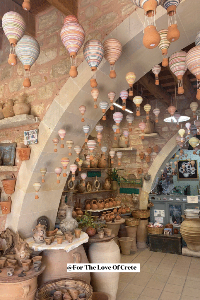 Step into Keramion and you'll find shelves lined with history, creativity, and Cretan spirit