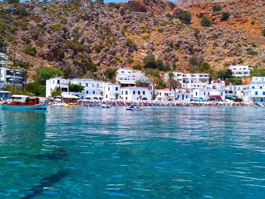 Welcome to Loutro—a car-free coastal village that feels like a slice of paradise, reachable only by boat. Crystal waters, whitewashed charm, and total tranquility await. 