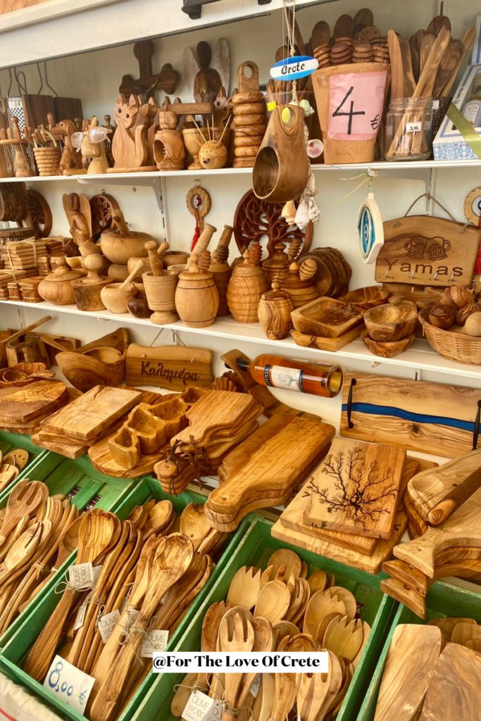 Crafted from the heartwood of ancient trees, these olive wood treasures are part of one of the most beloved crafts in Crete. Durable, beautiful, and rich with natural patterns—each piece is a little slice of Cretan soul. 