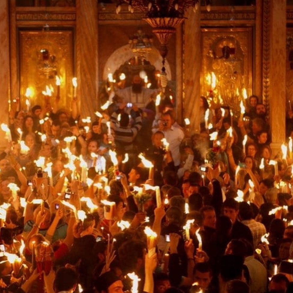 At the heart of Orthodox Easter in Crete, the midnight Resurrection service fills churches with light as the Holy Flame is passed from candle to candle—symbolizing hope, renewal, and the triumph of life. 