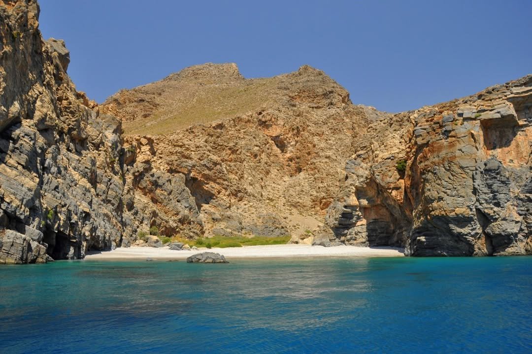 Best beaches near Heraklion, Crete, Greece