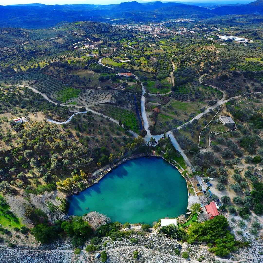 Zaros Water and village Heraklion