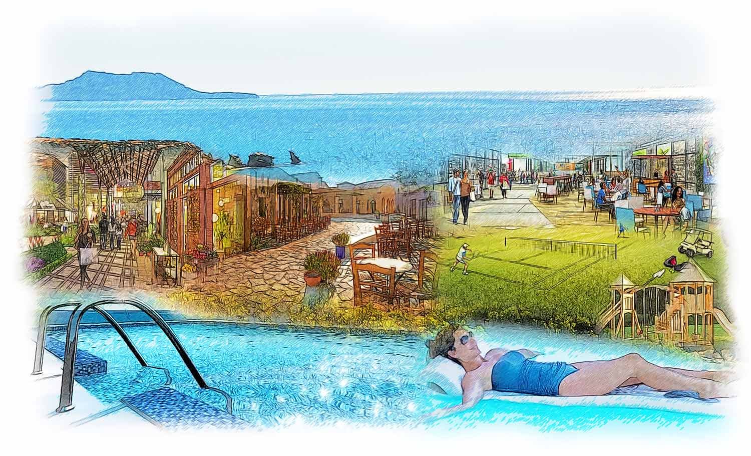 €500M Triopetra Bay Resort transforms south Rethymno, Crete with luxury development