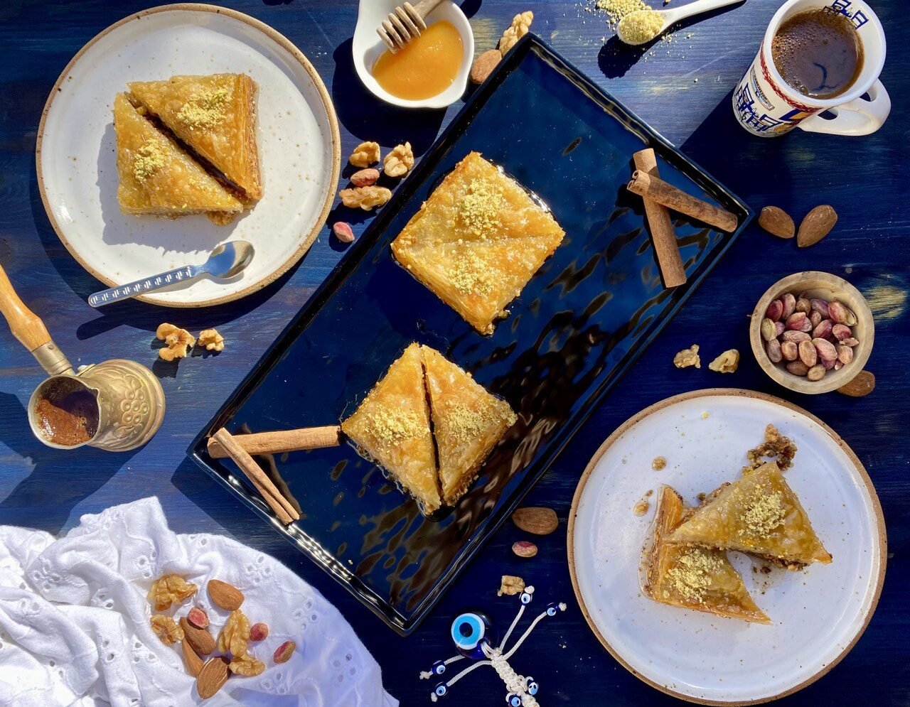 Greek Desserts in Crete Baklavas
