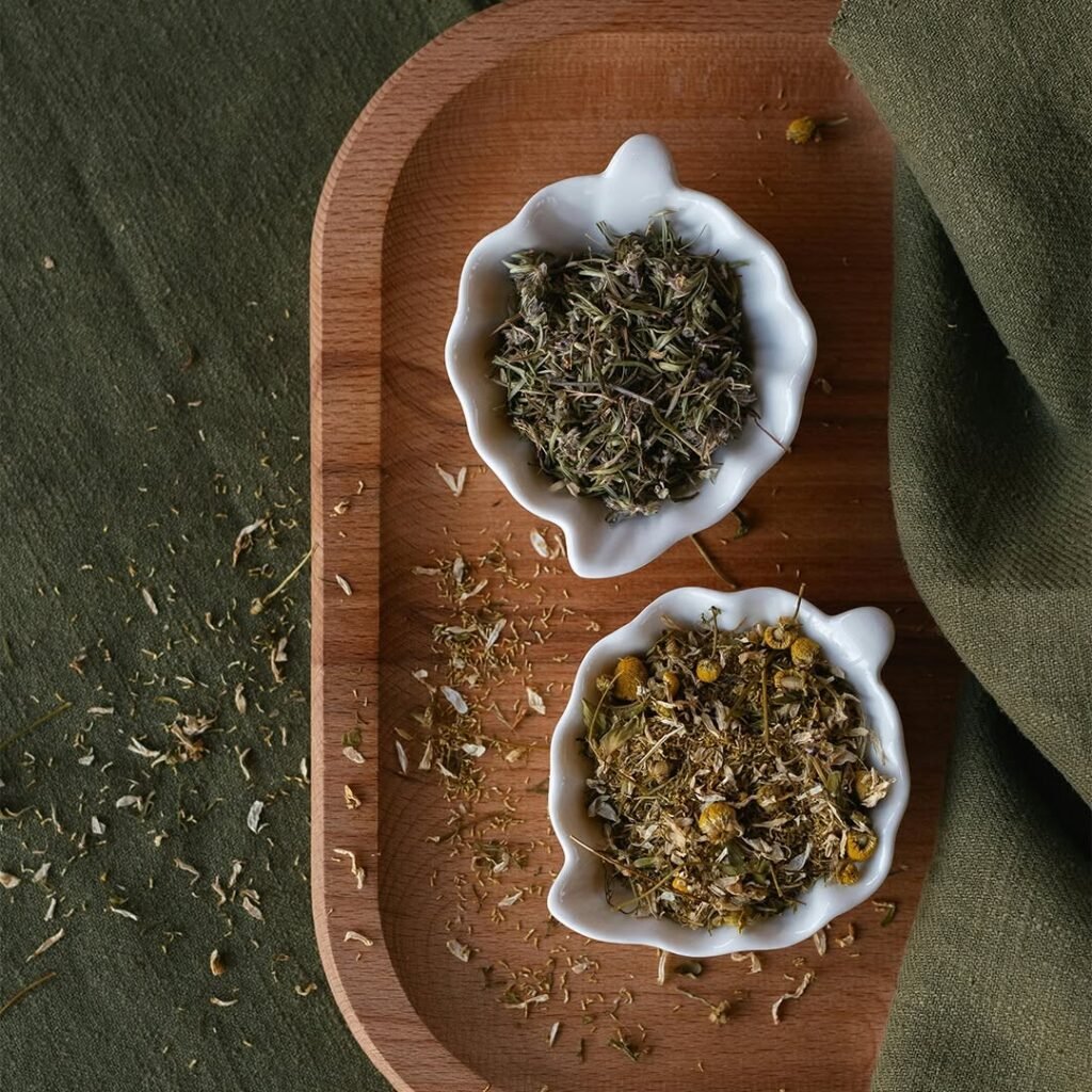 Tofillo's organic herbal blends showcasing the incredible diversity of Cretan and Greek herbs, each offering unique health benefits rooted in centuries of traditional use. 