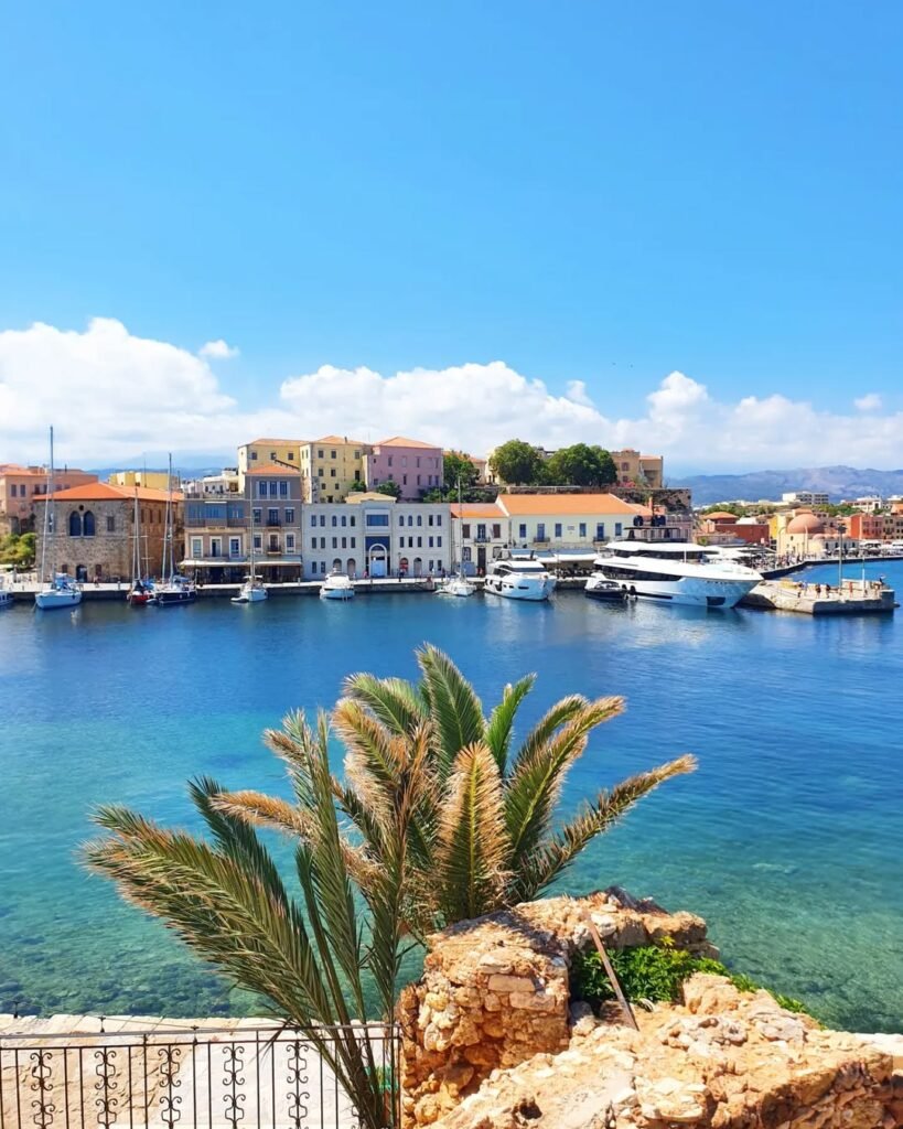 Chania's Venetian Harbour, the heart of the city that served as the capital of Crete from 1851 until 1971.