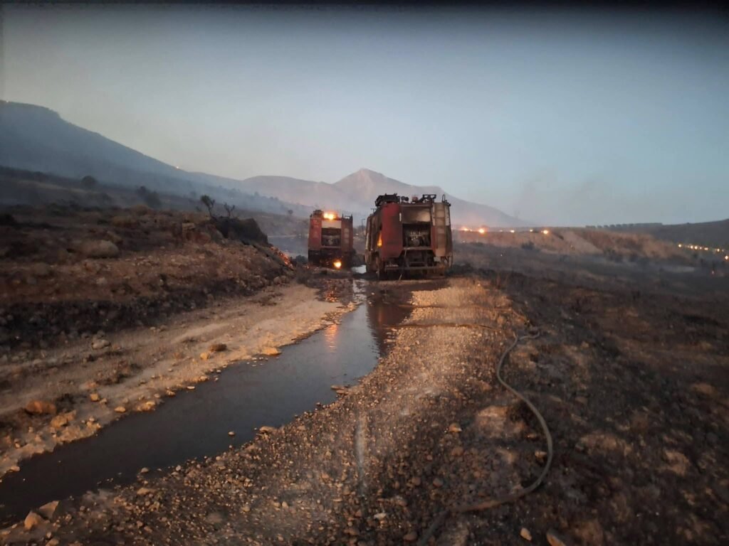 Wildfires, Rethymno, Crete. July 2026.
